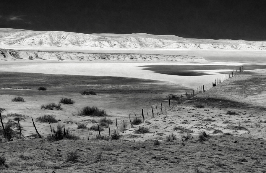 Estancia Valley Salt Pan, New Mexico
